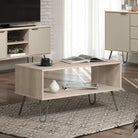 Core Products Augusta Open Coffee Table in Driftwood & Calico - Price Crash Furniture