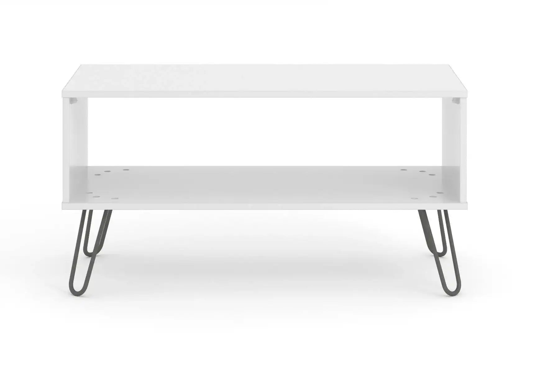 Core Products Augusta Open Coffee Table in White - Price Crash Furniture