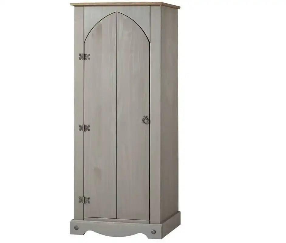Core Products Corona Grey Vestry Cupboard - Price Crash Furniture