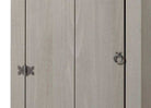 Core Products Corona Grey Vestry Cupboard - Price Crash Furniture