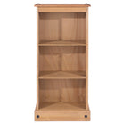 Core Products Corona Pine Low Narrow Bookcase - Price Crash Furniture