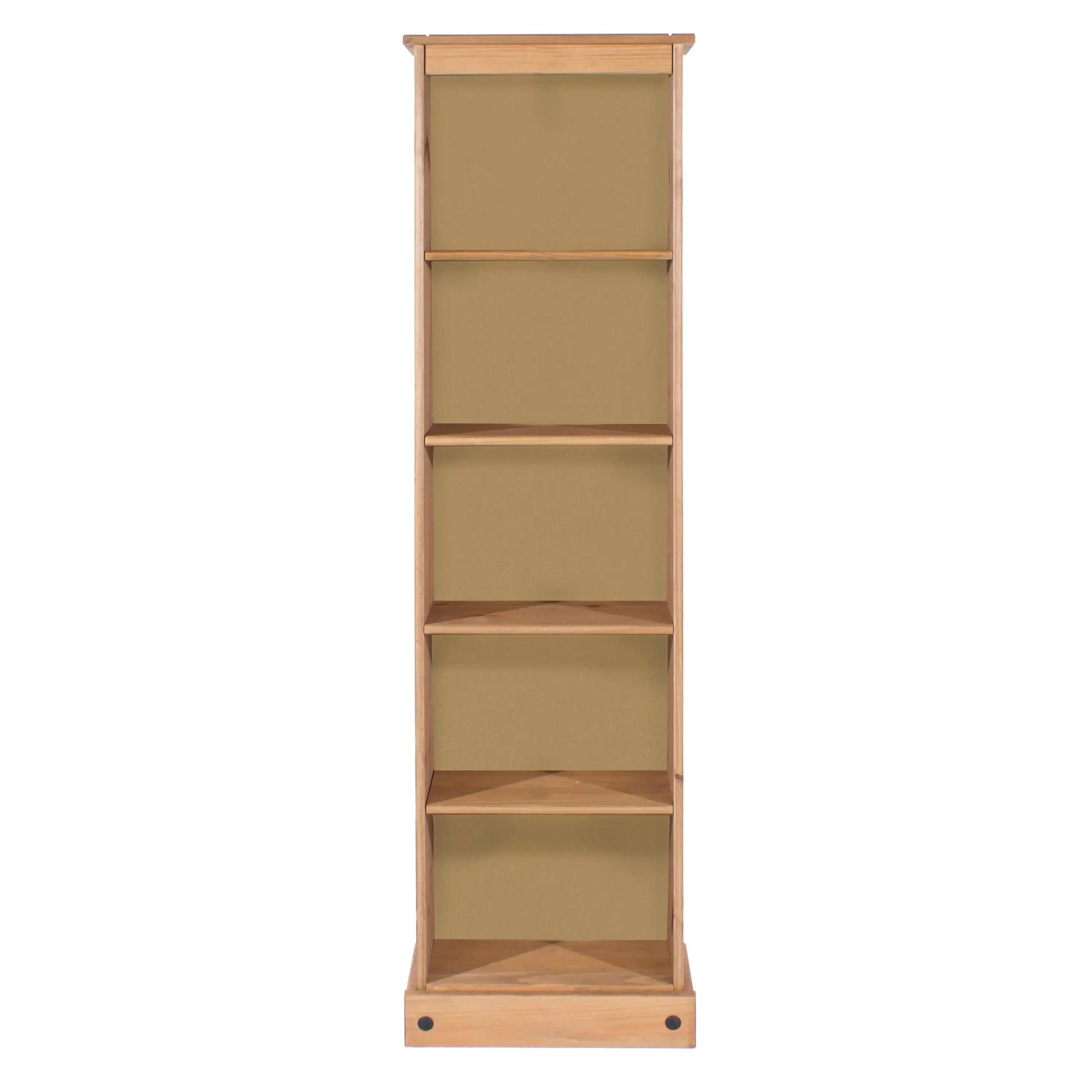 Core Products Corona Pine Tall Narrow Bookcase - Price Crash Furniture