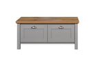 Eaton Coffee Table in Grey by TAD - Price Crash Furniture