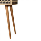 Honeycomb Bone Inlay Console Table - Price Crash Furniture