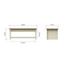 Lisbon 2 door 2 drawer wardrobe by TAD in Grey - Price Crash Furniture
