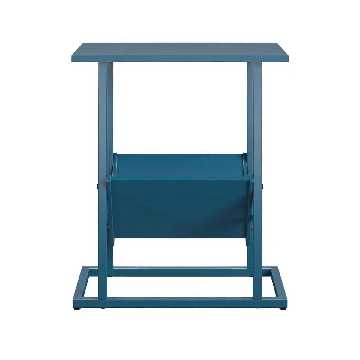 Novogratz Regal End Table in Bright Blue Finish - Price Crash Furniture