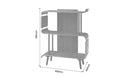 PC611 San Francisco Short Book Case in Oak by Jual - Price Crash Furniture
