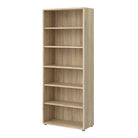 Prima Bookcase Shelving Unit 5 Shelves In Oak - Price Crash Furniture
