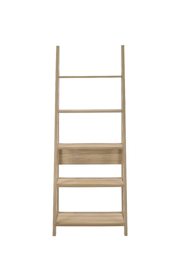 Riva Ladder Bookcase in Oak by TAD - Price Crash Furniture