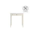 Rosewood Console Table in White by Dorel - Price Crash Furniture