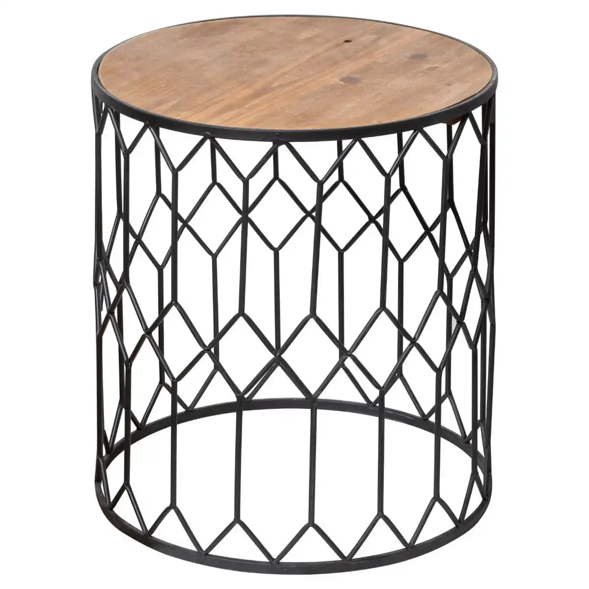 Set Of Three Honeycomb Side Tables - Price Crash Furniture