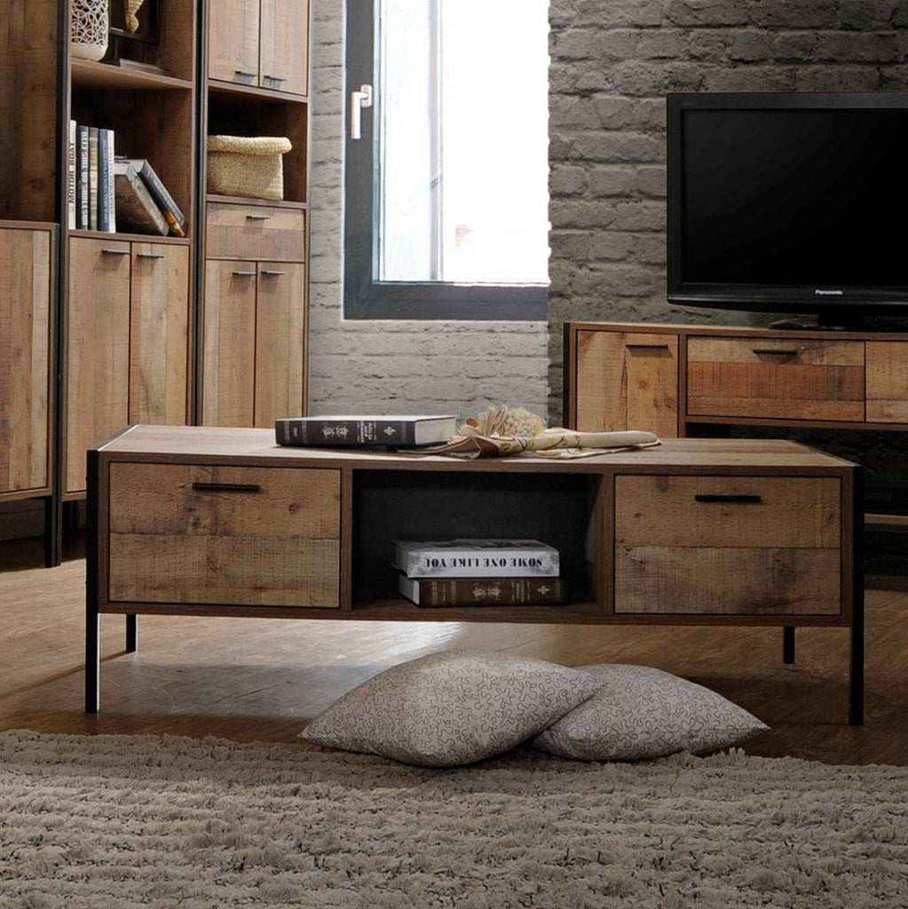 Stretton Coffee Table with 4 Drawers by TAD - Price Crash Furniture