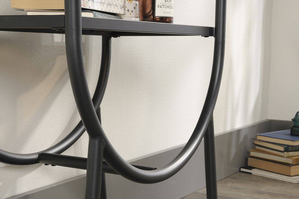Teknik Boulevard Cafe Industrial Style Oval Bookcase - Price Crash Furniture