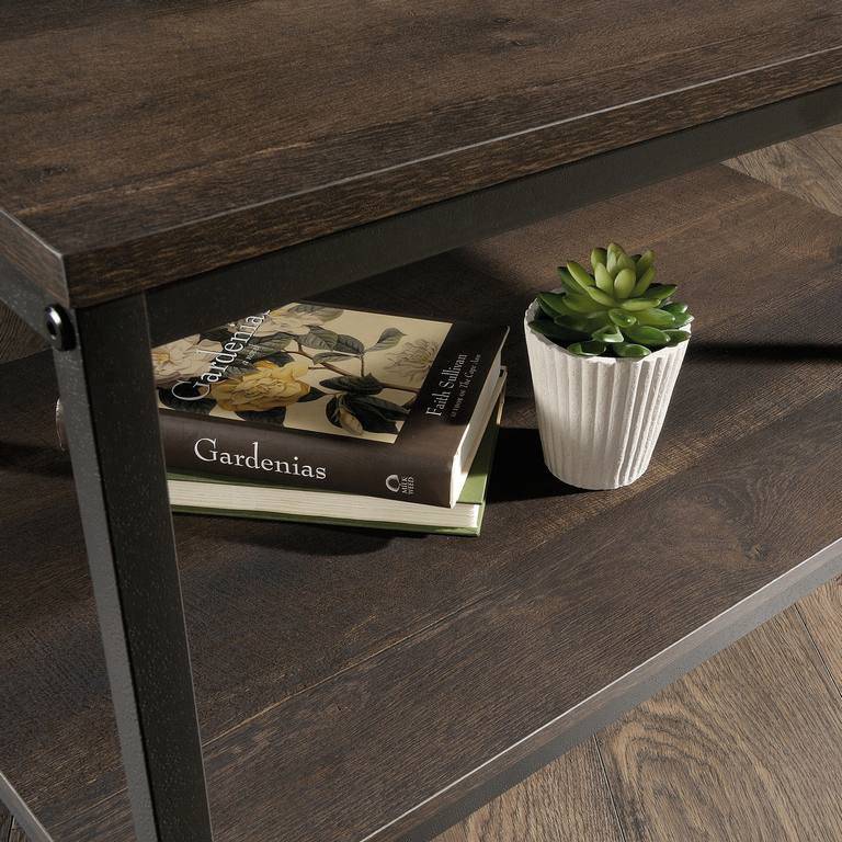 Teknik Industrial Style Coffee Table in Smoked Oak - Price Crash Furniture