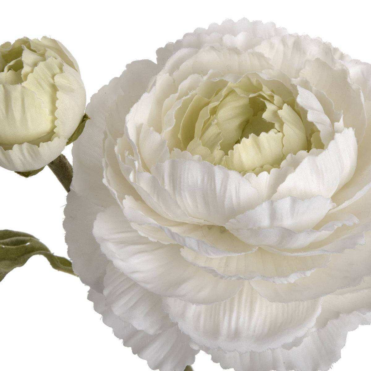 White Ranunculus Spray - Price Crash Furniture