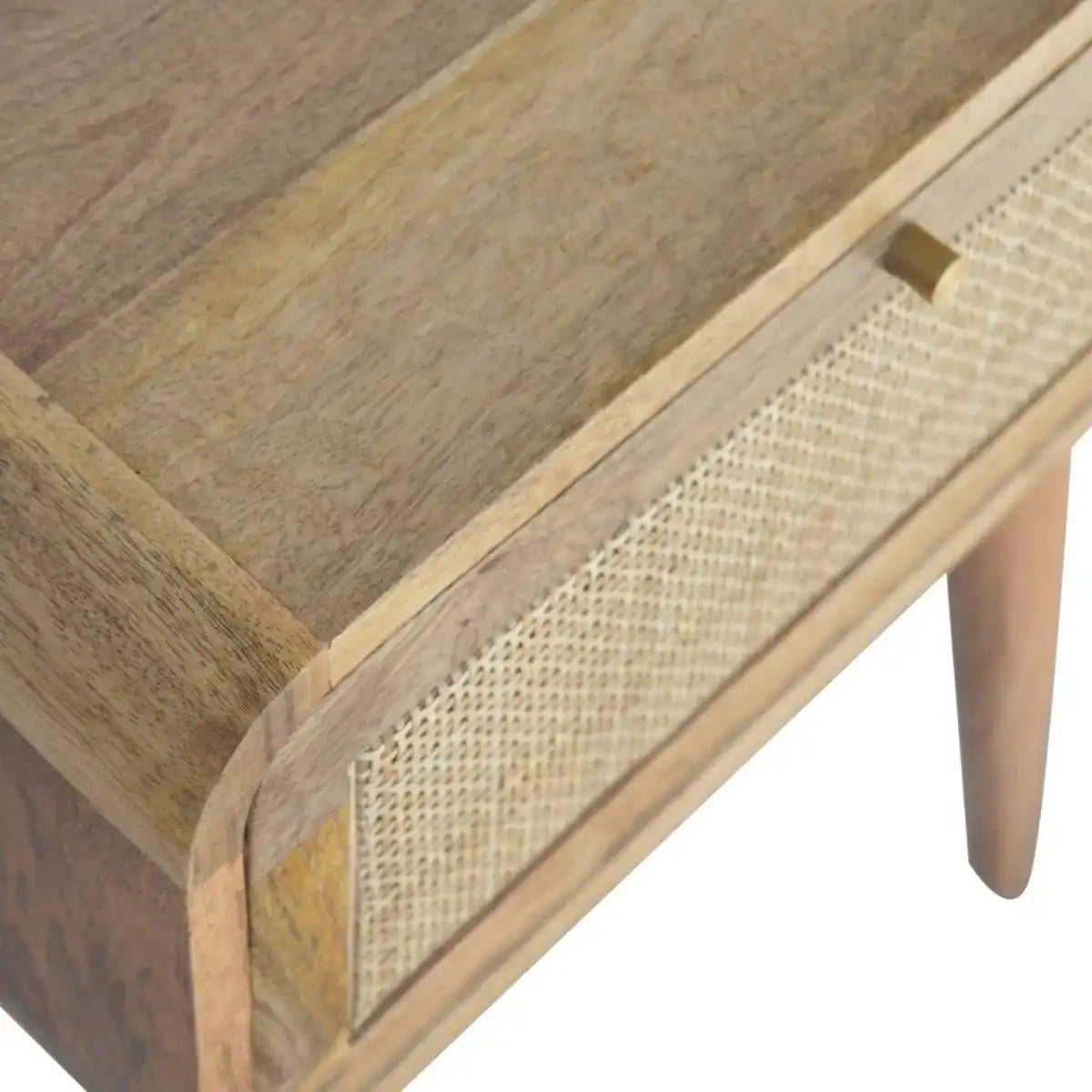 Woven Bedside Table Unit - Price Crash Furniture