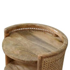 Larissa Round Bedside Cabinet by Artisan Furniture - Price Crash Furniture