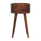 Alina Honey Bedside - Price Crash Furniture