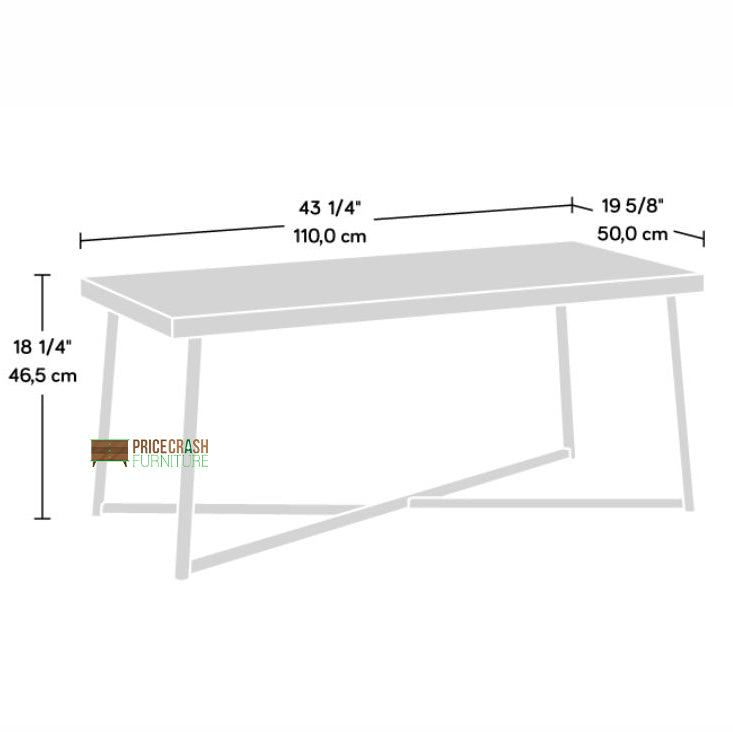 Teknik Baylor Trestle Desk - Price Crash Furniture