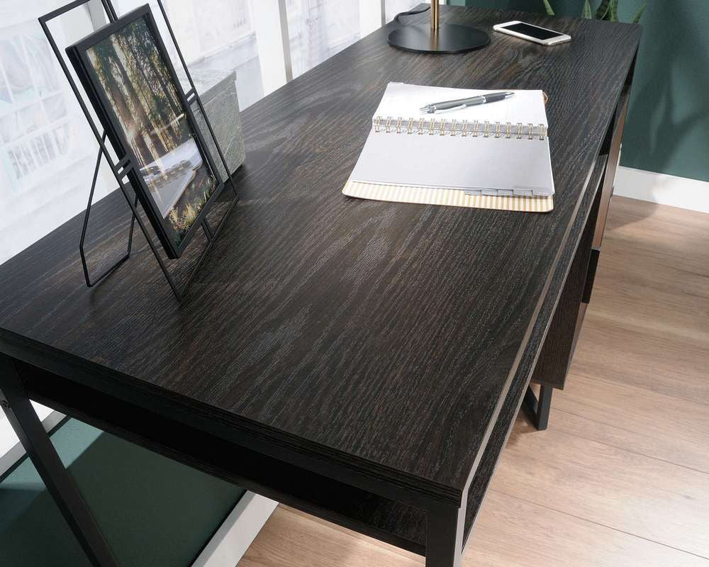Teknik Canyon Lane Desk in Walnut and Oak at Price Crash Furniture. Matching items available