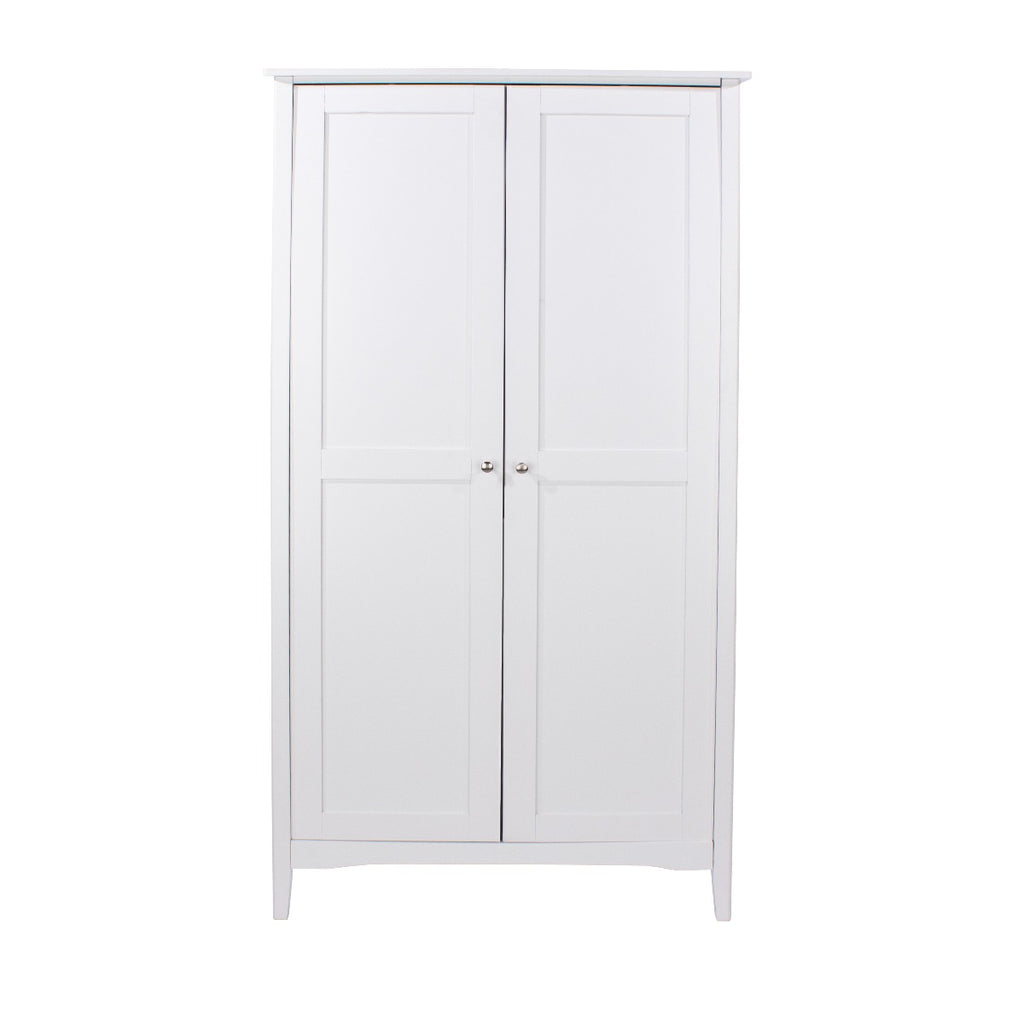 Core Products Como White 2 door wardrobe - Price Crash Furniture