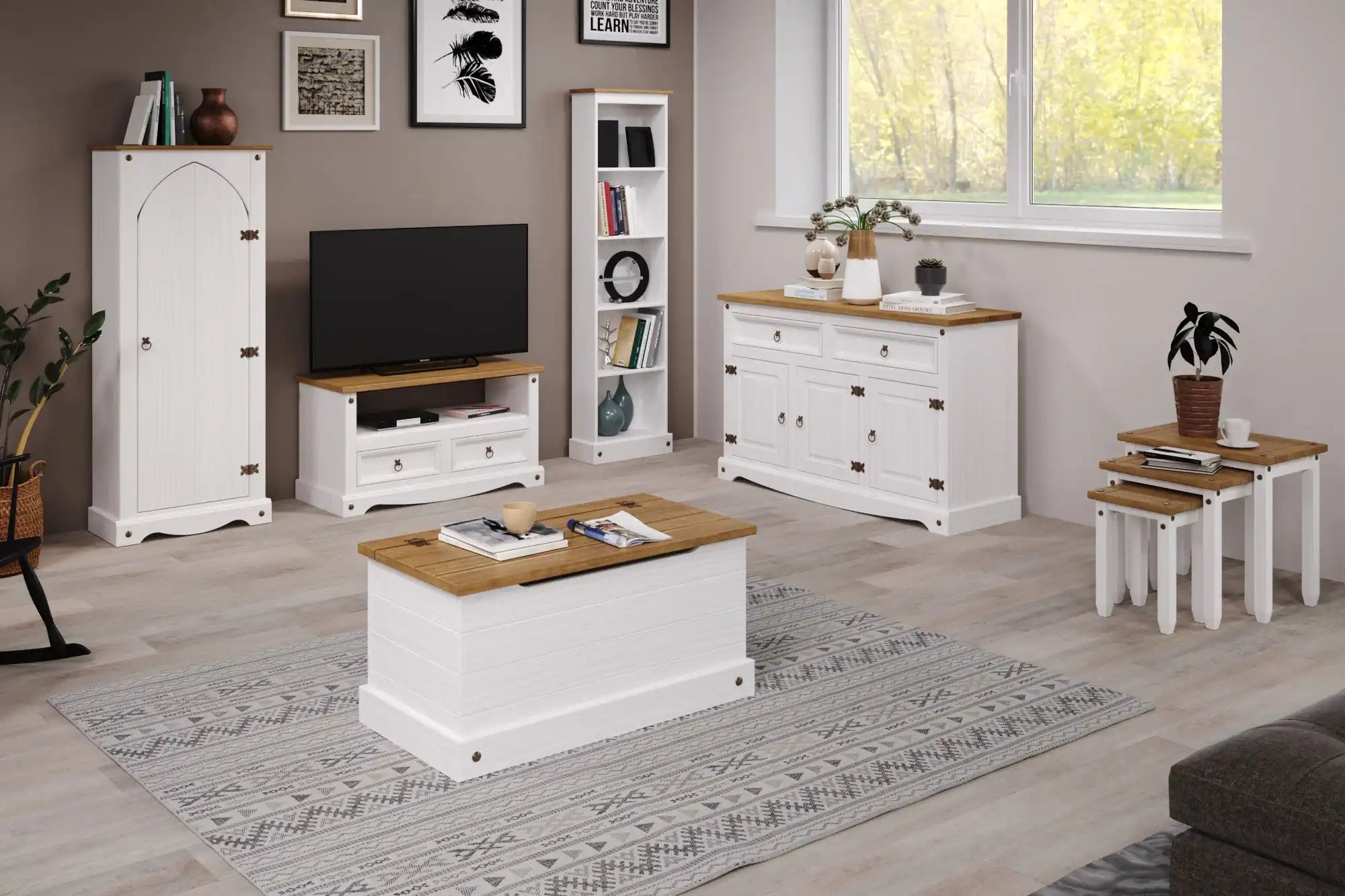 Corona White - Price Crash Furniture