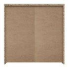 Best Chest Storage Cabinet with 4 Doors in Artisan Oak/White - Price Crash Furniture