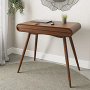 PC810 San Francisco Drawer Desk - walnut - Price Crash Furniture