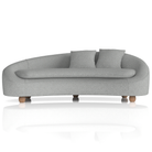 Mimi 3 Seater Curved Sofa - Price Crash Furniture