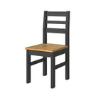 Pair of Texas linea ladder back chair by Core Products - Price Crash Furniture