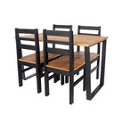 Dining table + 4 linea chair Set, 1xTXTB2 + 2xCRB107 dining set - Price Crash Furniture