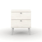 Core Augusta Curve 2 drawer bedside cabinet - Price Crash Furniture