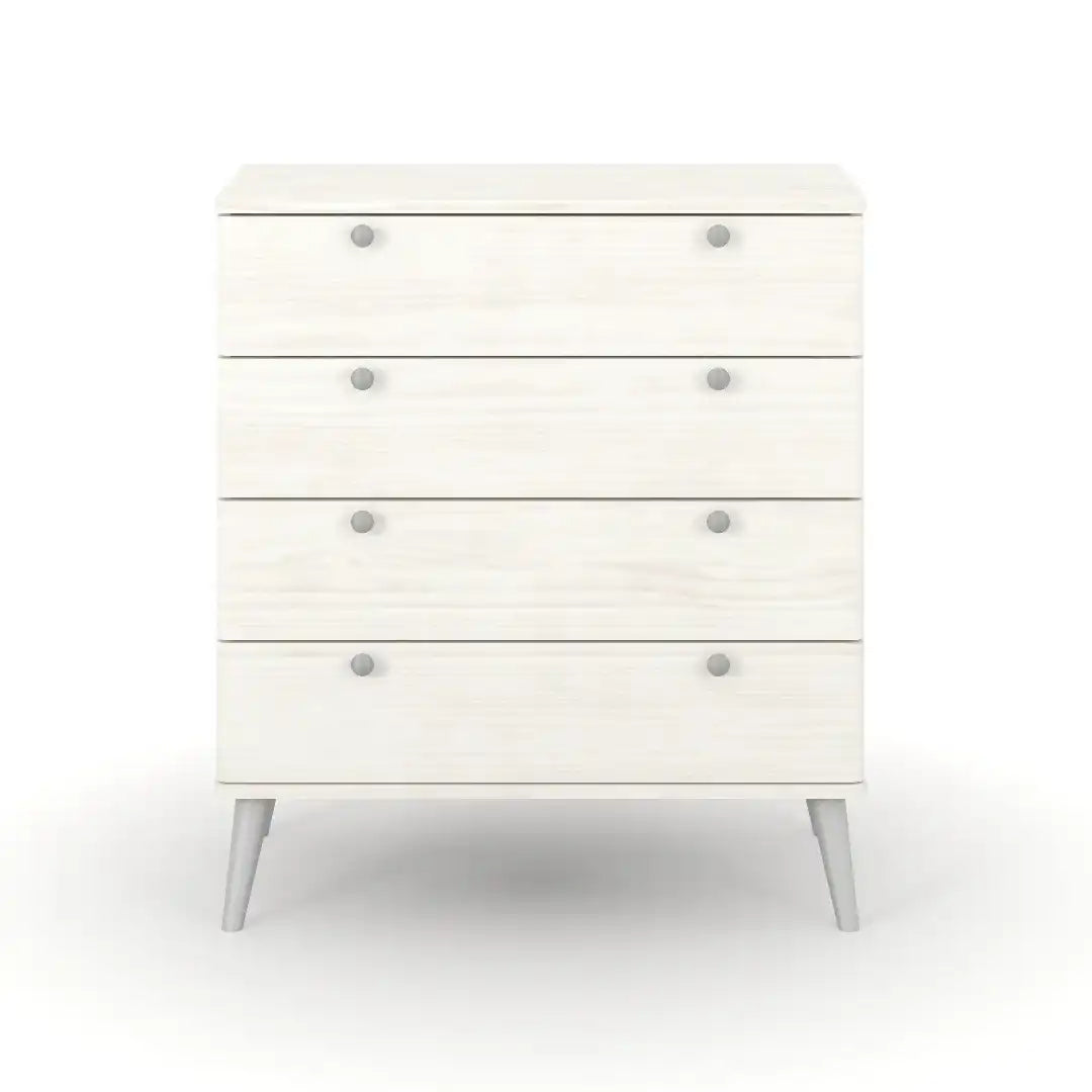 Core Augusta Curve 4 drawer chest of drawers - Price Crash Furniture