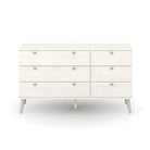 Core Augusta Curve 3+3 drawer wide chest - Price Crash Furniture