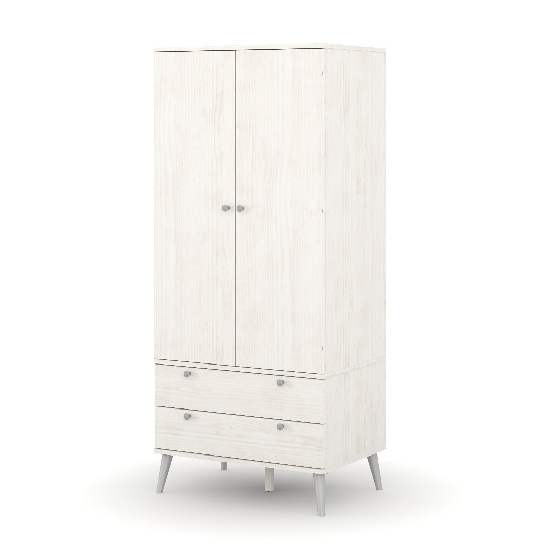 Core Augusta Curve 2 door, 2 drawer wardrobe - Price Crash Furniture