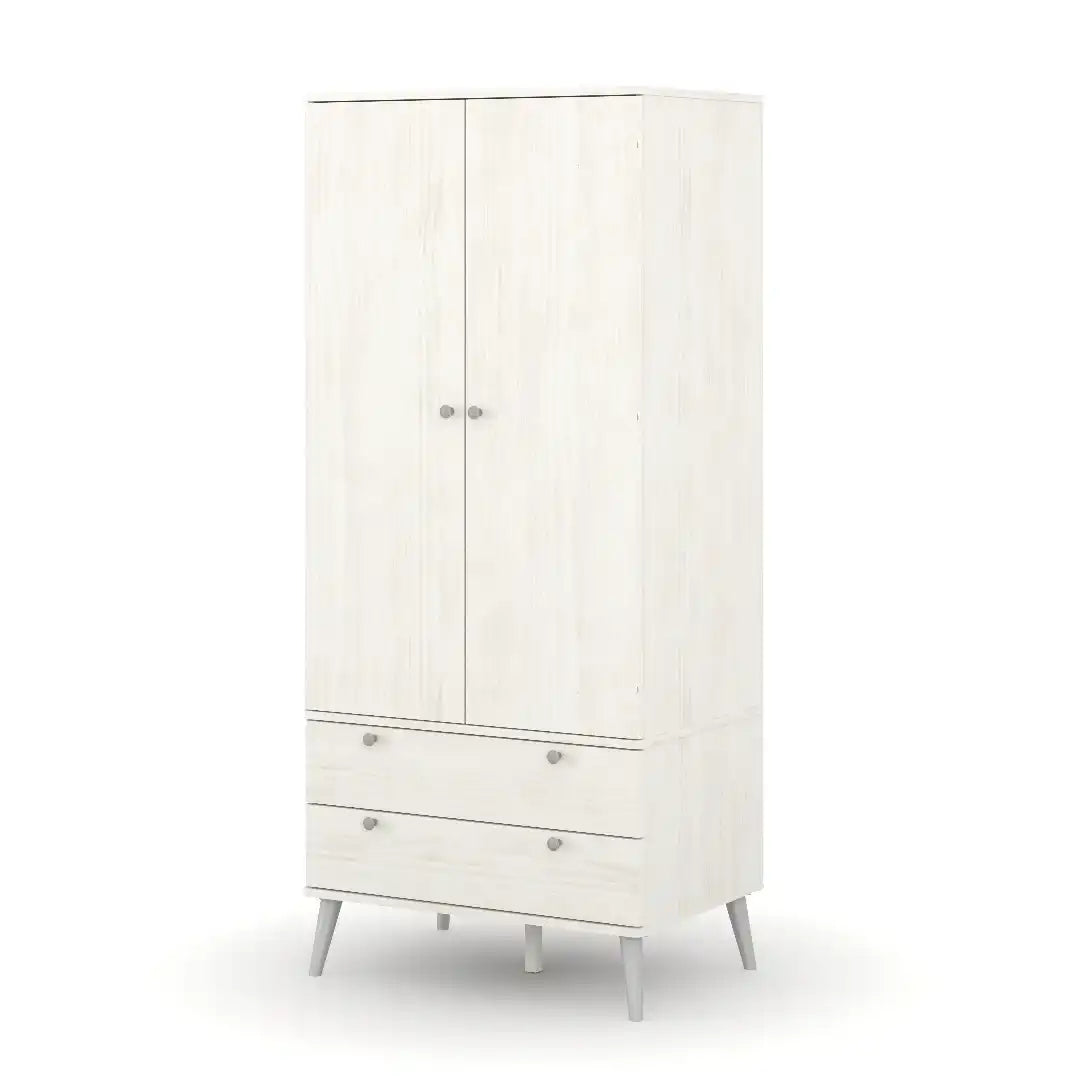 Core Augusta Curve 2 door, 2 drawer wardrobe - Price Crash Furniture