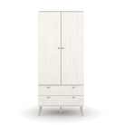 Core Augusta Curve 2 door, 2 drawer wardrobe - Price Crash Furniture