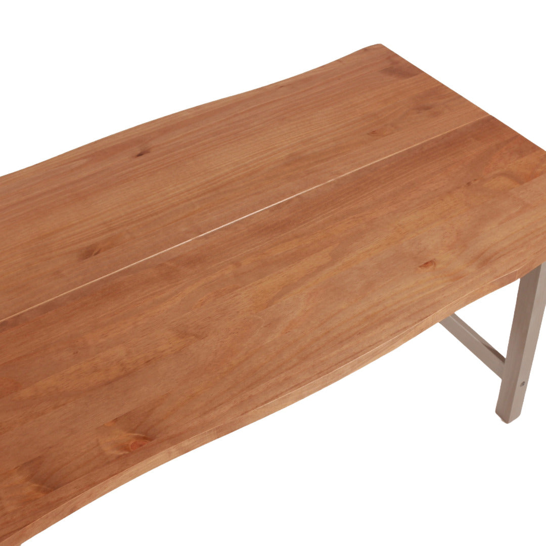 Corona Grey Dining Table - live edge large dining table - Price Crash Furniture