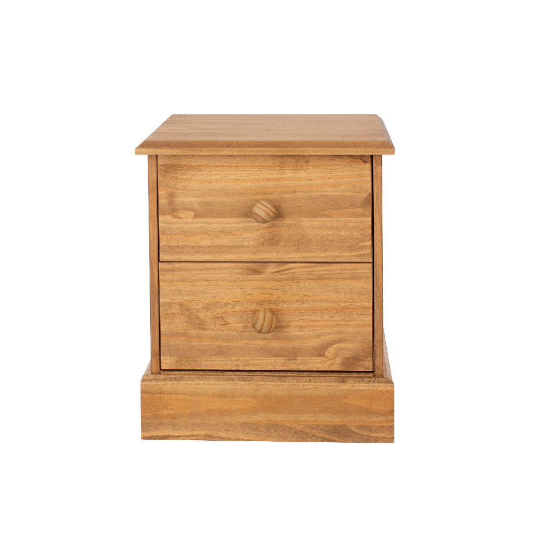 Cotswold 2 drawer bedside cabinet - Price Crash Furniture