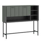 Arundel Bar Table 1 Flap in Green/Grey - Price Crash Furniture