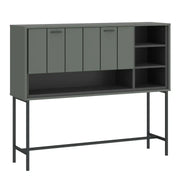 Arundel Bar Table 1 Flap in Green/Grey - Price Crash Furniture