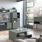 Arundel Coffee Table in Green/Grey - Price Crash Furniture