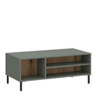 Darwin Coffee Table in Green/Oak - Price Crash Furniture