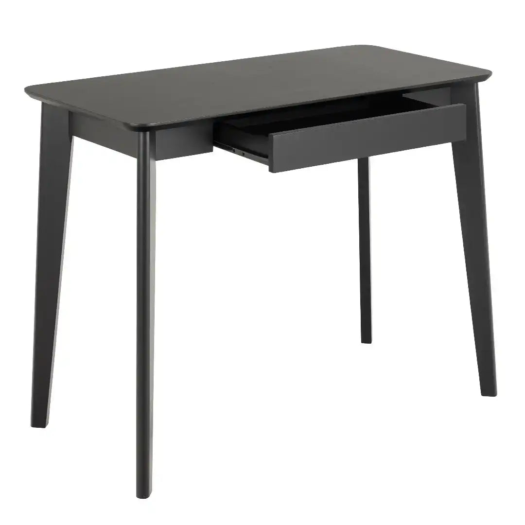 Roxby Office Desk in Black - Price Crash Furniture