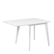 Roxby Square Dining Table in White - Price Crash Furniture
