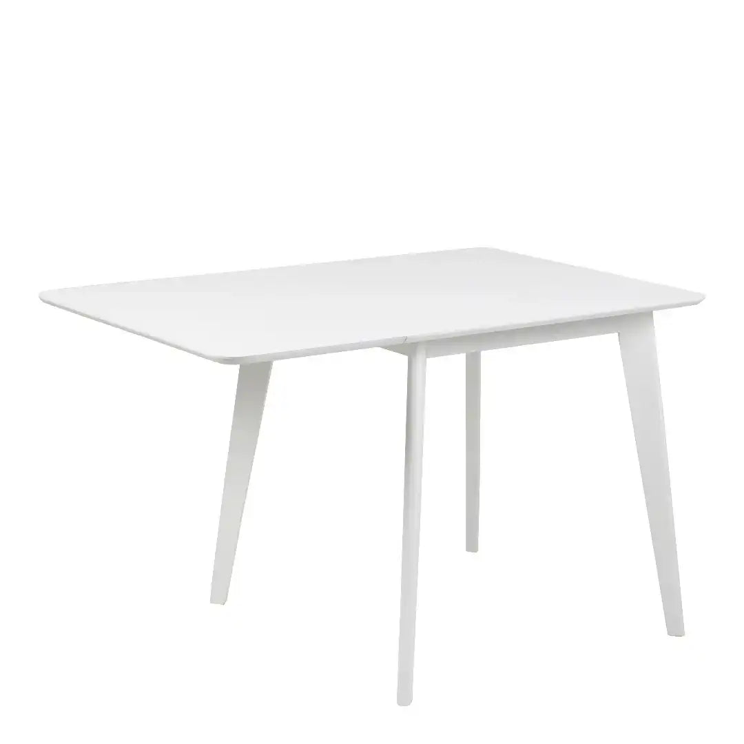 Roxby Square Dining Table in White - Price Crash Furniture