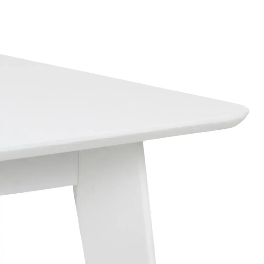 Roxby Square Dining Table in White - Price Crash Furniture