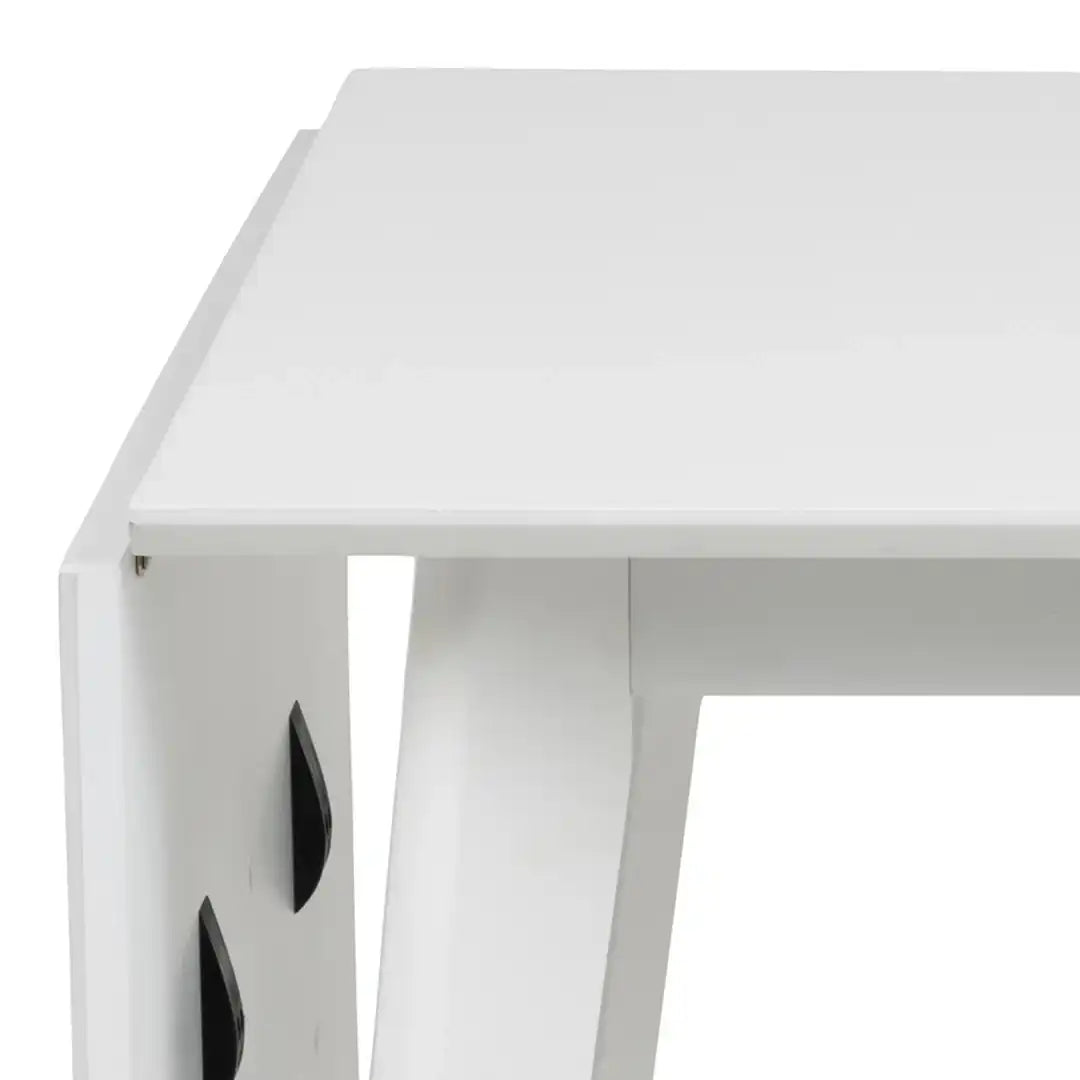 Roxby Square Dining Table in White - Price Crash Furniture