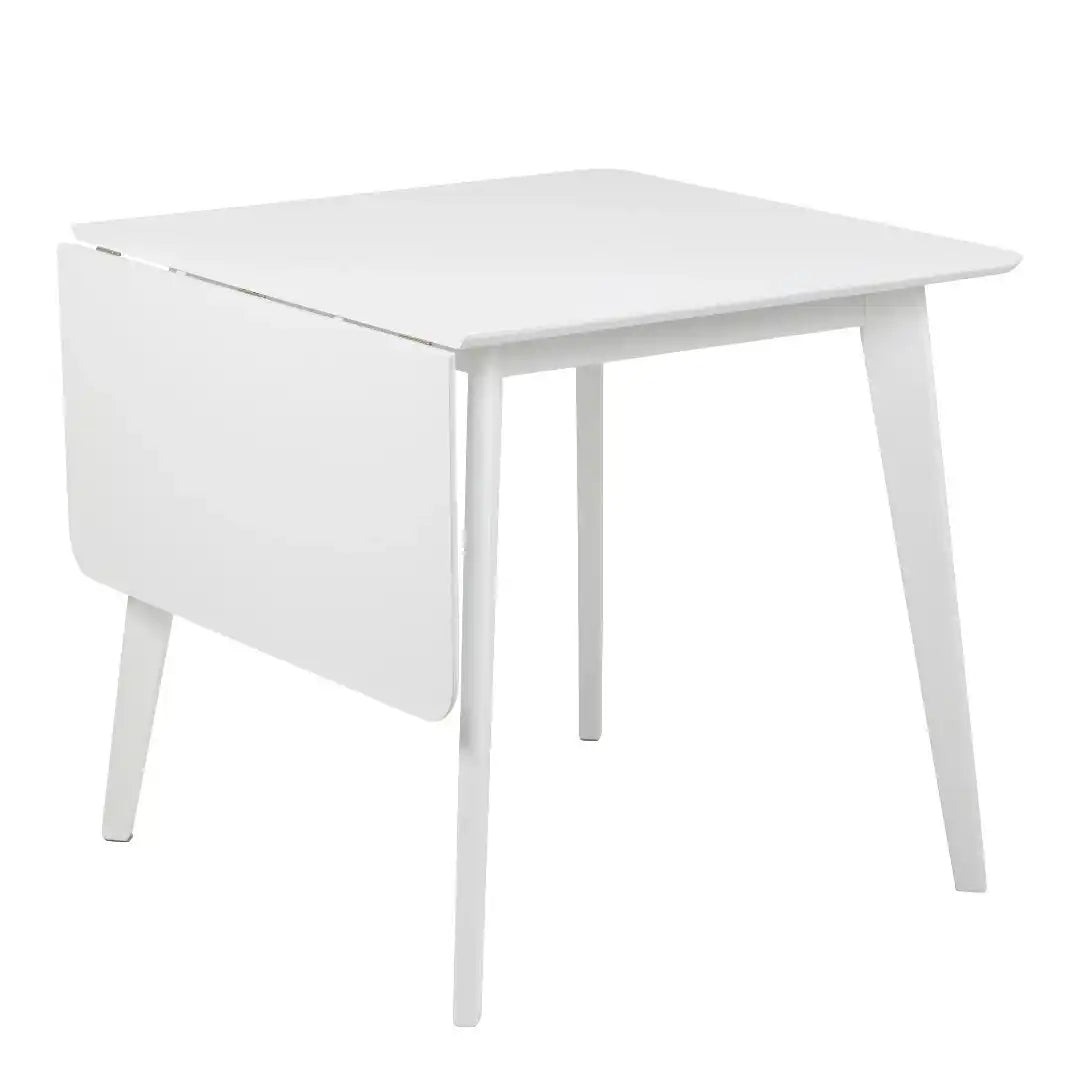 Roxby Square Dining Table in White - Price Crash Furniture