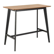 Roxby Bar Table in Oak - Price Crash Furniture